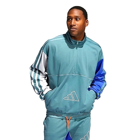 adidas Other - Adidas say cheese pullover jacket